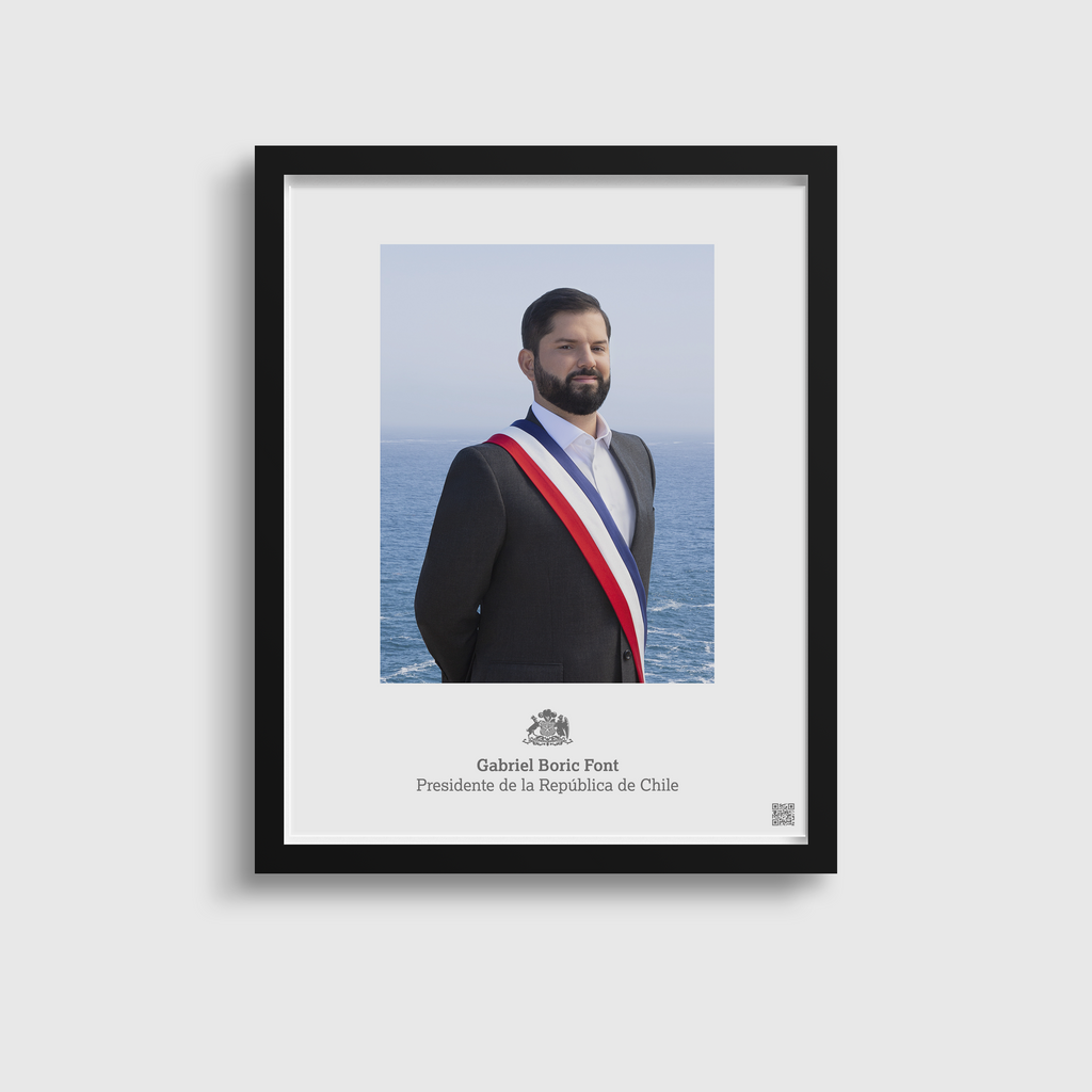 Cuadro Presidencial Gabriel Boric Font (2022-2026)