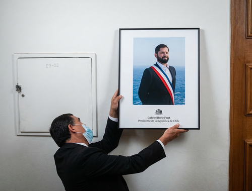 Cuadro Presidencial Gabriel Boric Font (2022-2026)
